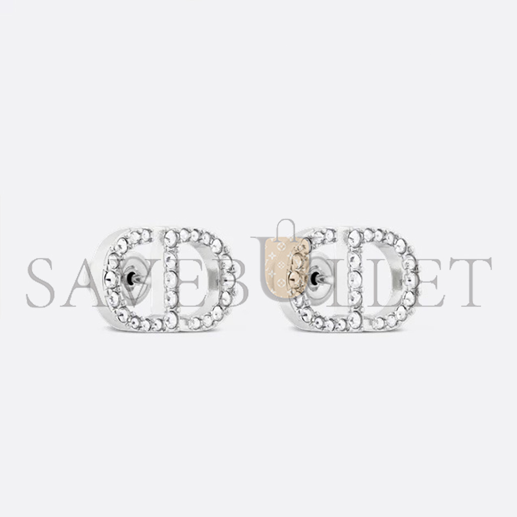 DIOR PETIT CD STUD EARRINGS E1742PTCCY_D102